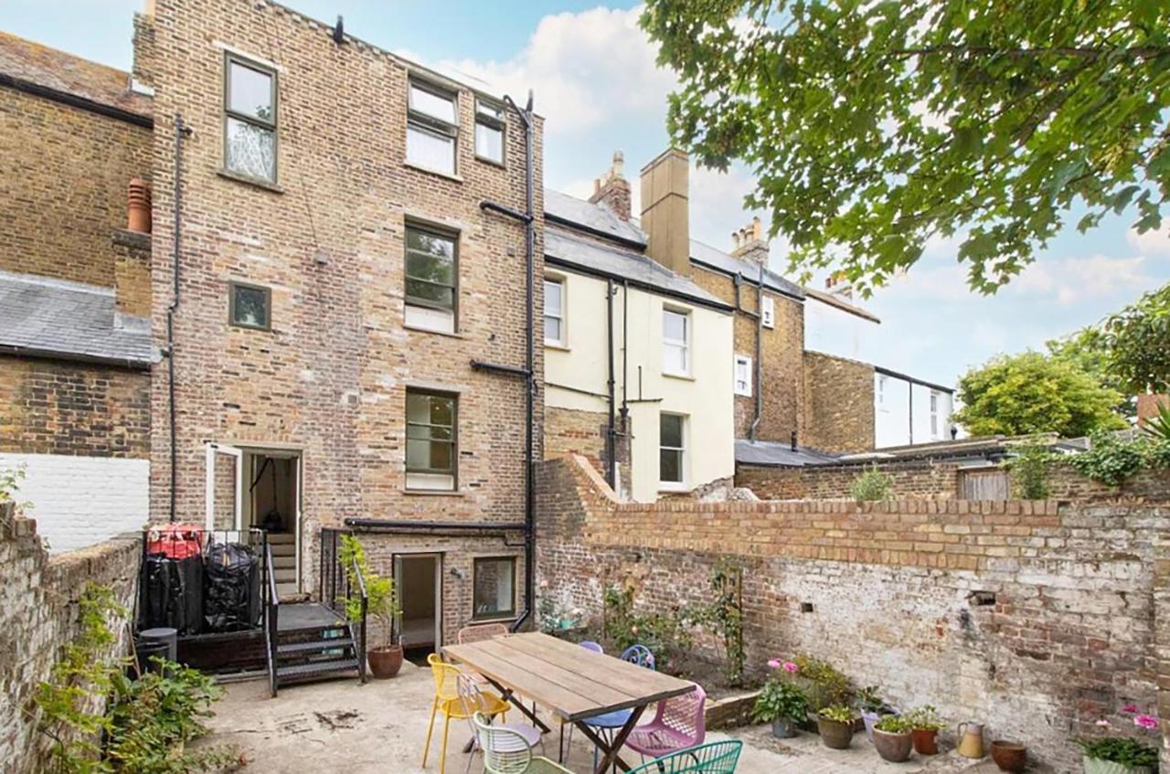 Unique Georgian Garden Flat In Central Margate Exterior foto